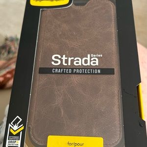 New in Box. Strada Series Brand new Otter Box leather case for iPhone 11 Pro.
